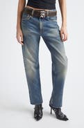 R13 Boyfriend Straight Leg Jeans
