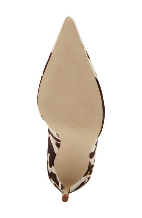 Steve Madden Noir Genuine Cafl Hair Pump In Multi