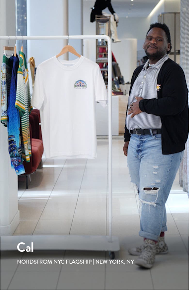 Vue de Damas Organic Cotton Graphic T-Shirt, sales video thumbnail