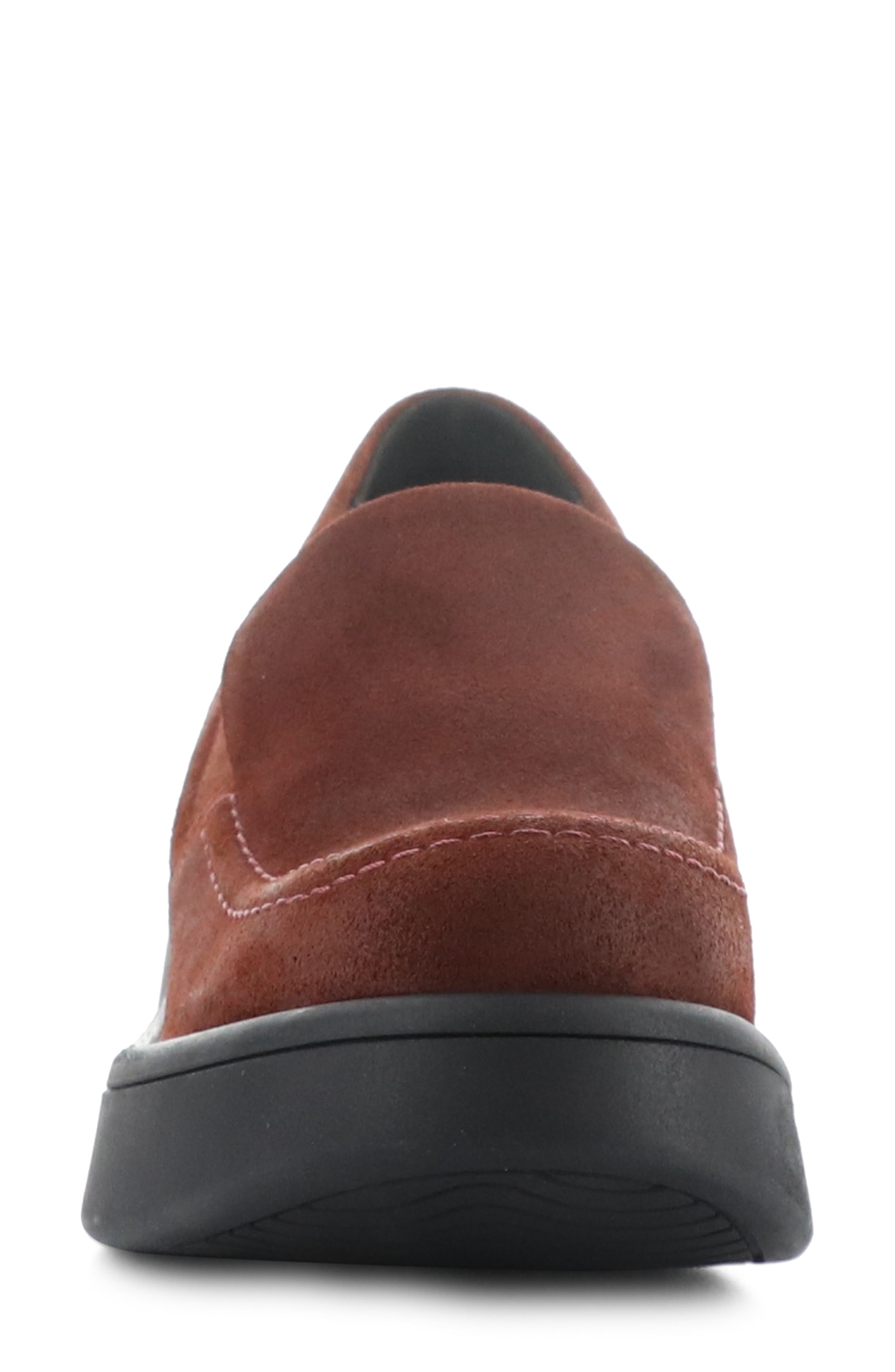Fly London Maru Platform Loafer, Alternate, color, 005 Oxblood Oil Suede