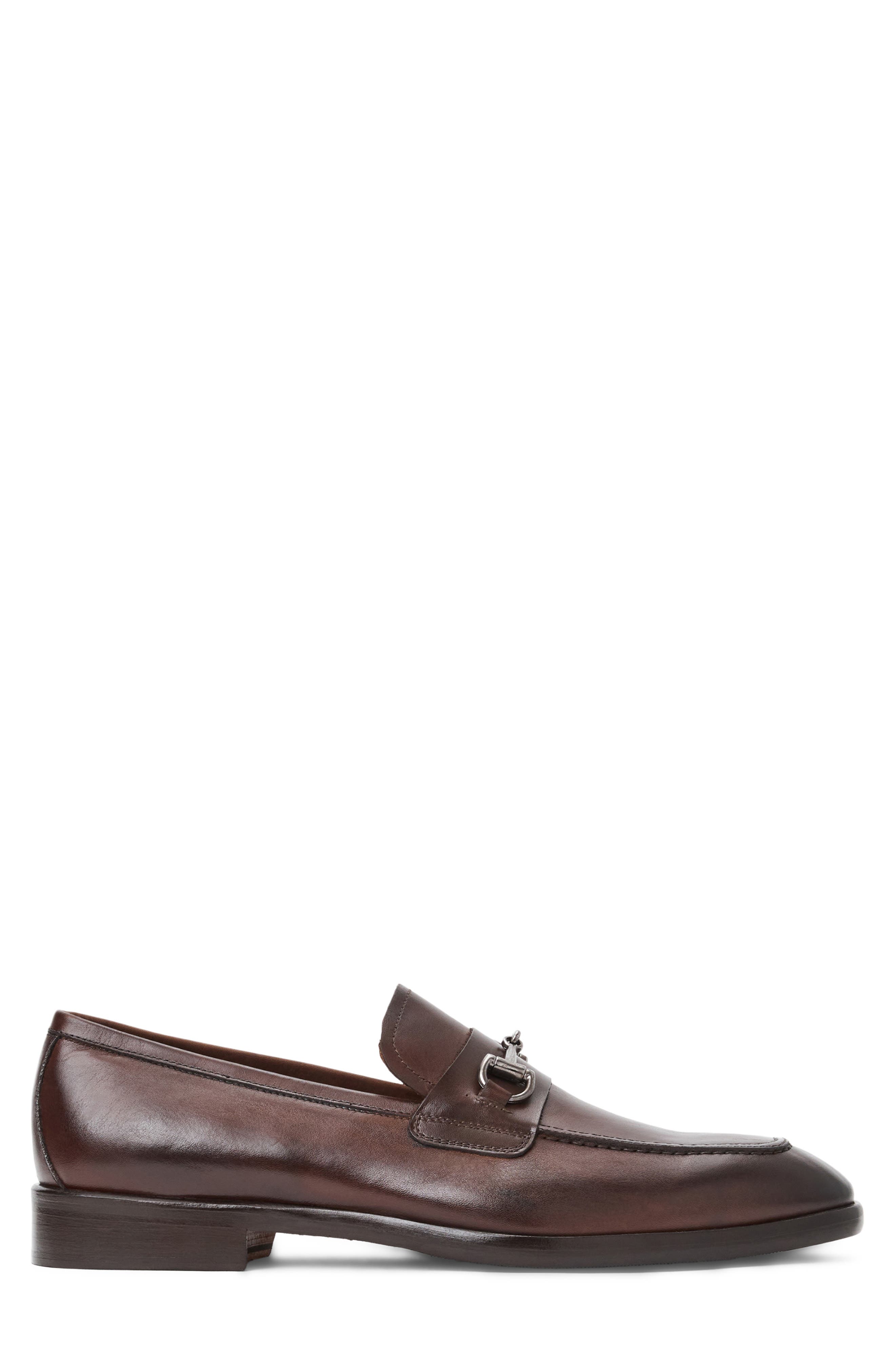 Bruno Magli Pasquale Bit Loafer, Alternate, color, Dark Brown Calf
