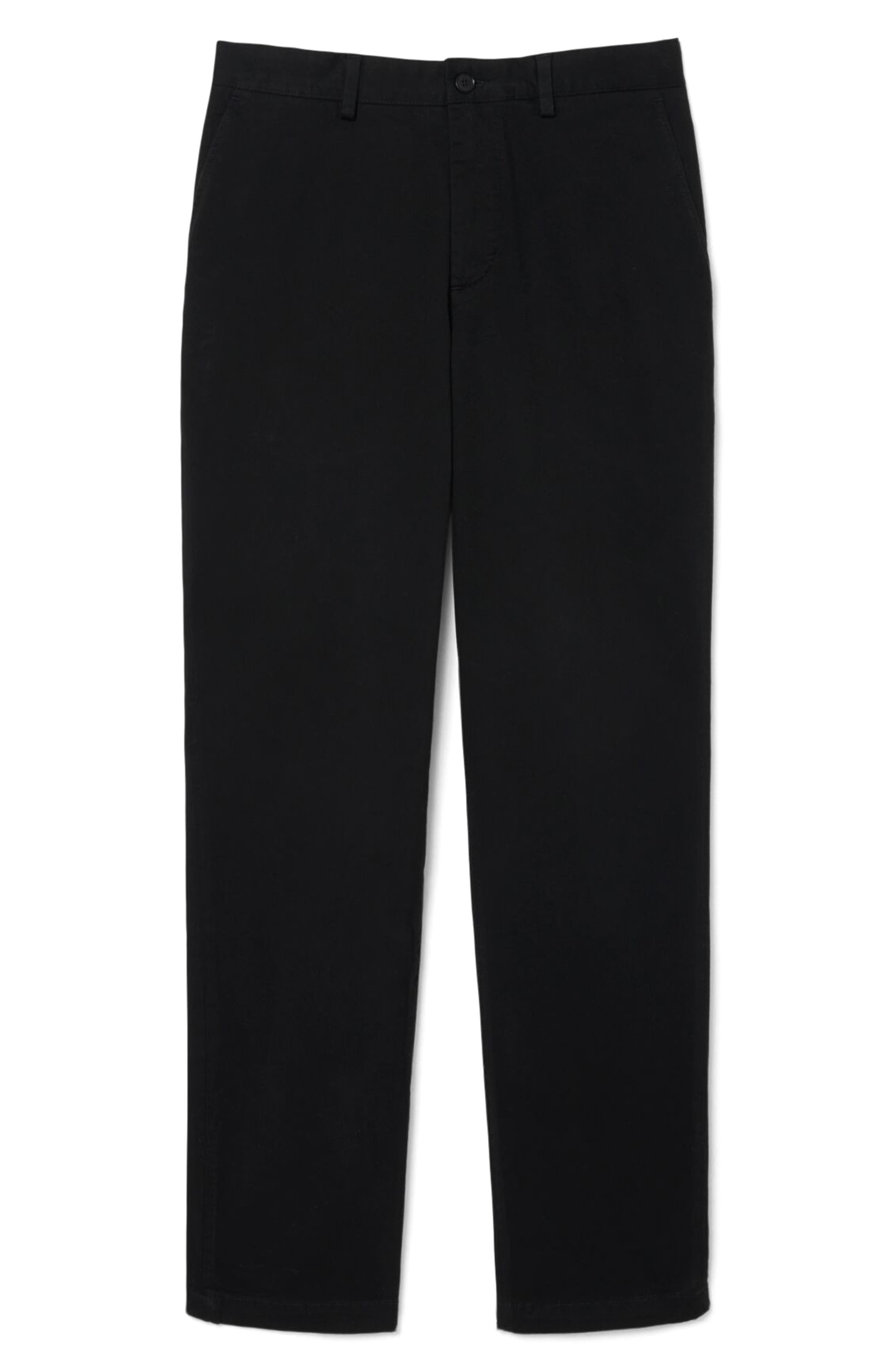 Flat Front Cotton Stretch Twill Chinos