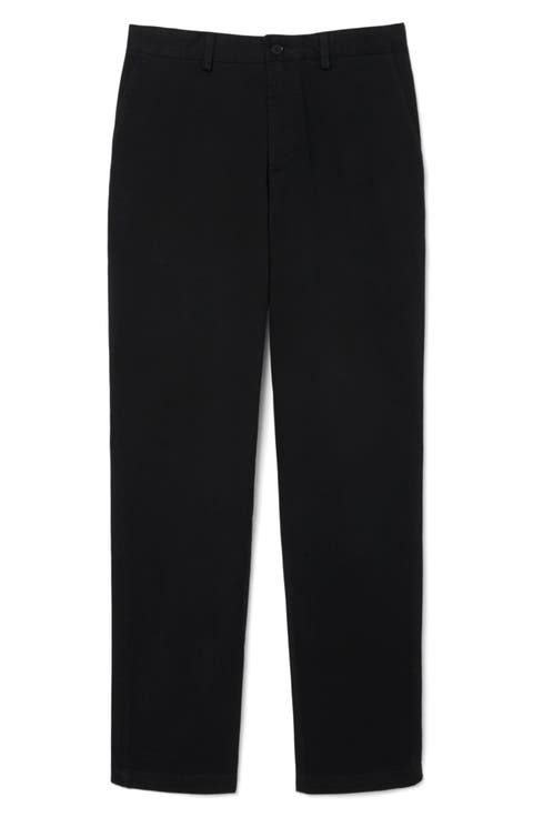 Flat Front Cotton Stretch Twill Chinos