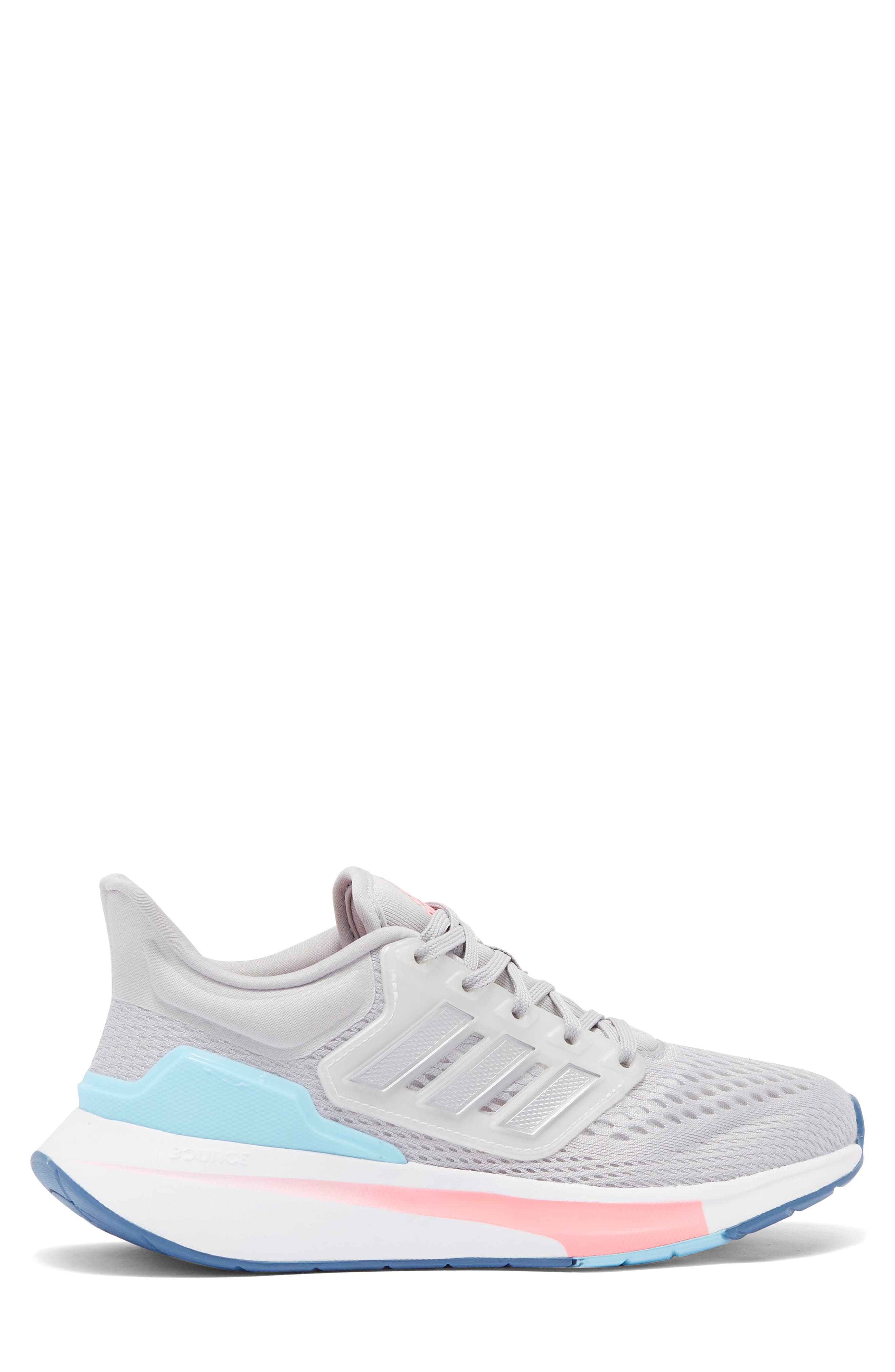 EQ21 Running Shoe, Alternate, color, GREY TWO/MATTE SILVER/BLUE
