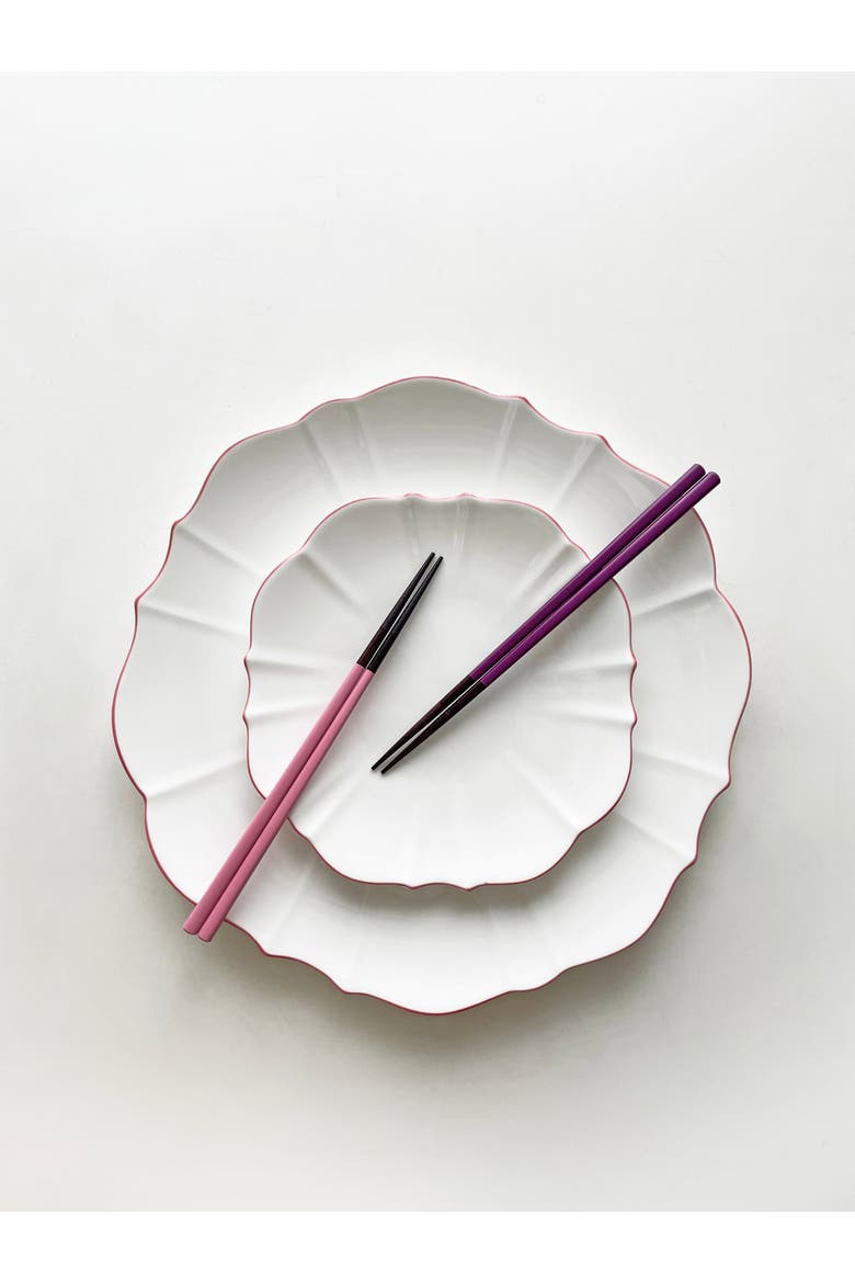 Amelie Dinner Plate, Alternate, color, Roseate