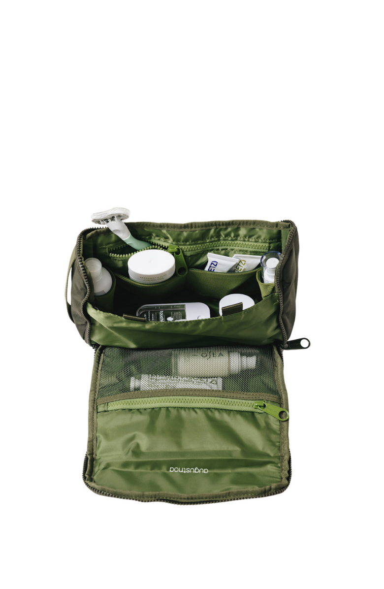 AUGUSTNOA Dopp Kit, Main, color, Olive Green