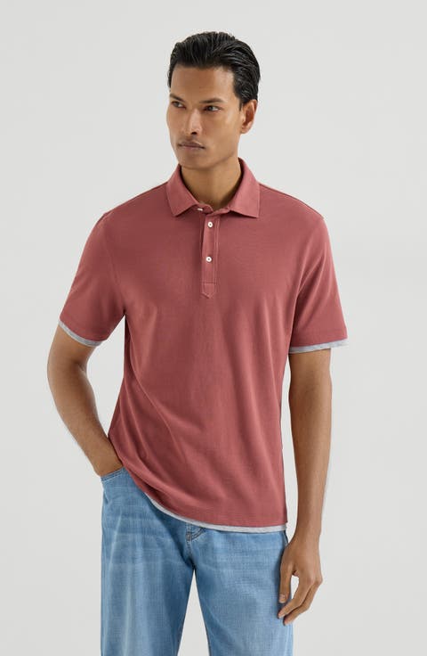 Piqué polo shirt