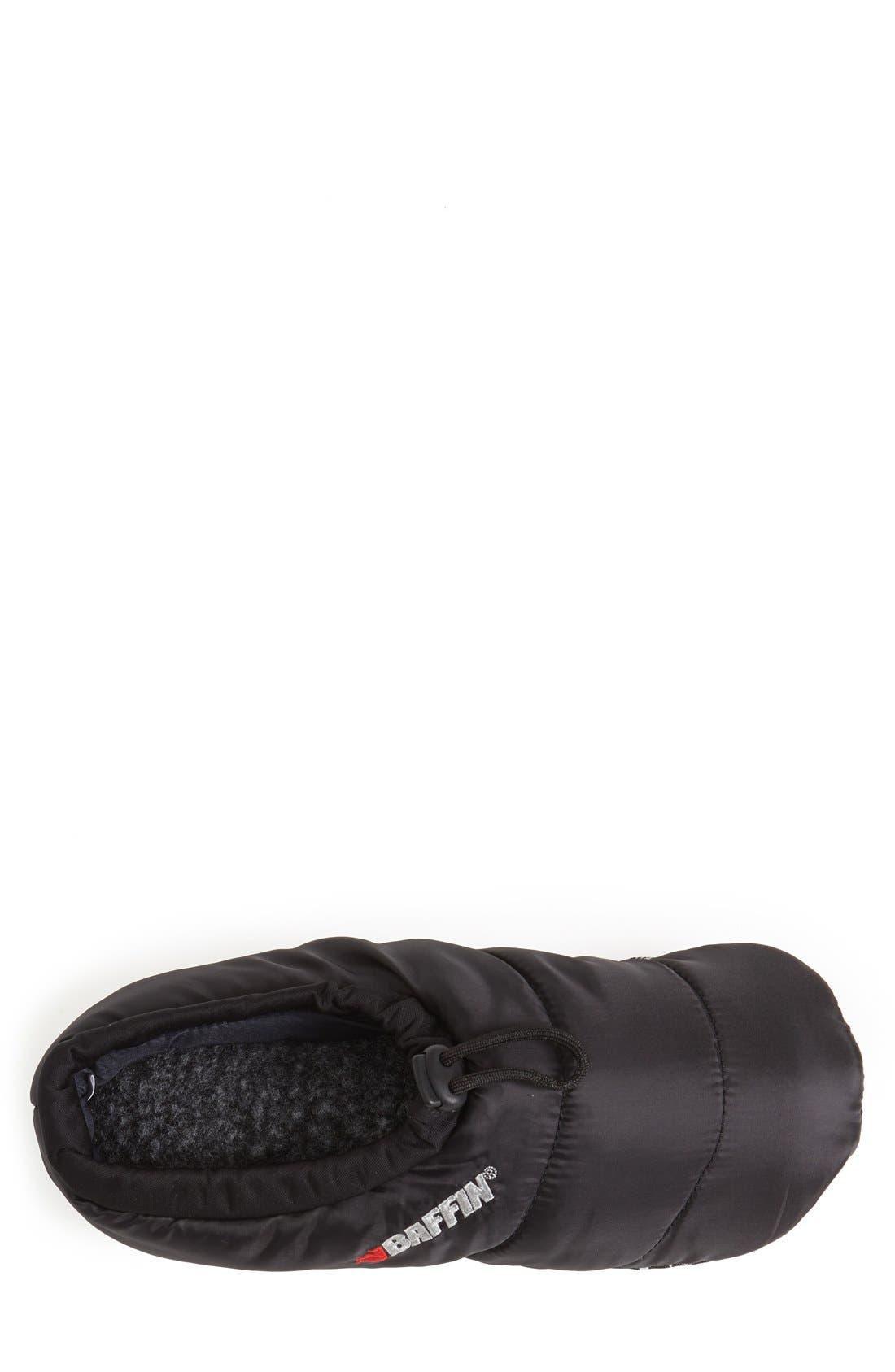 Gender Inclusive Nylon Slipper, Alternate, color, BLACK