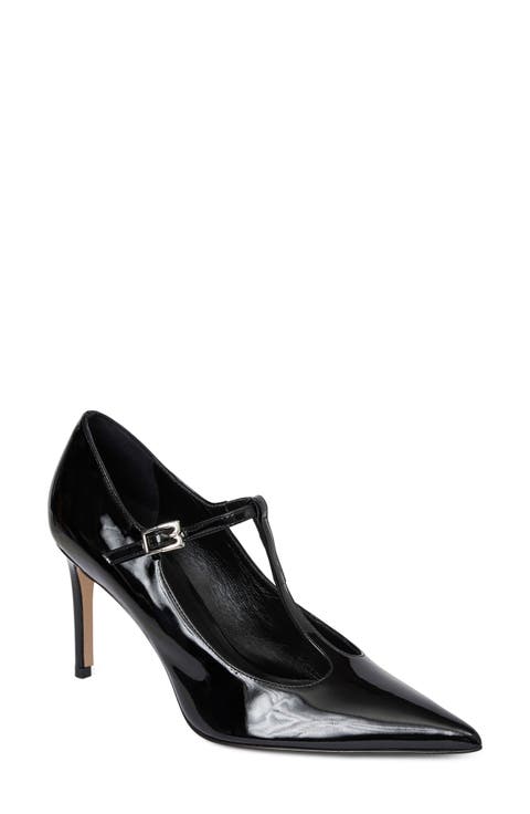 Pepper T-Strap Pointed Toe Pump