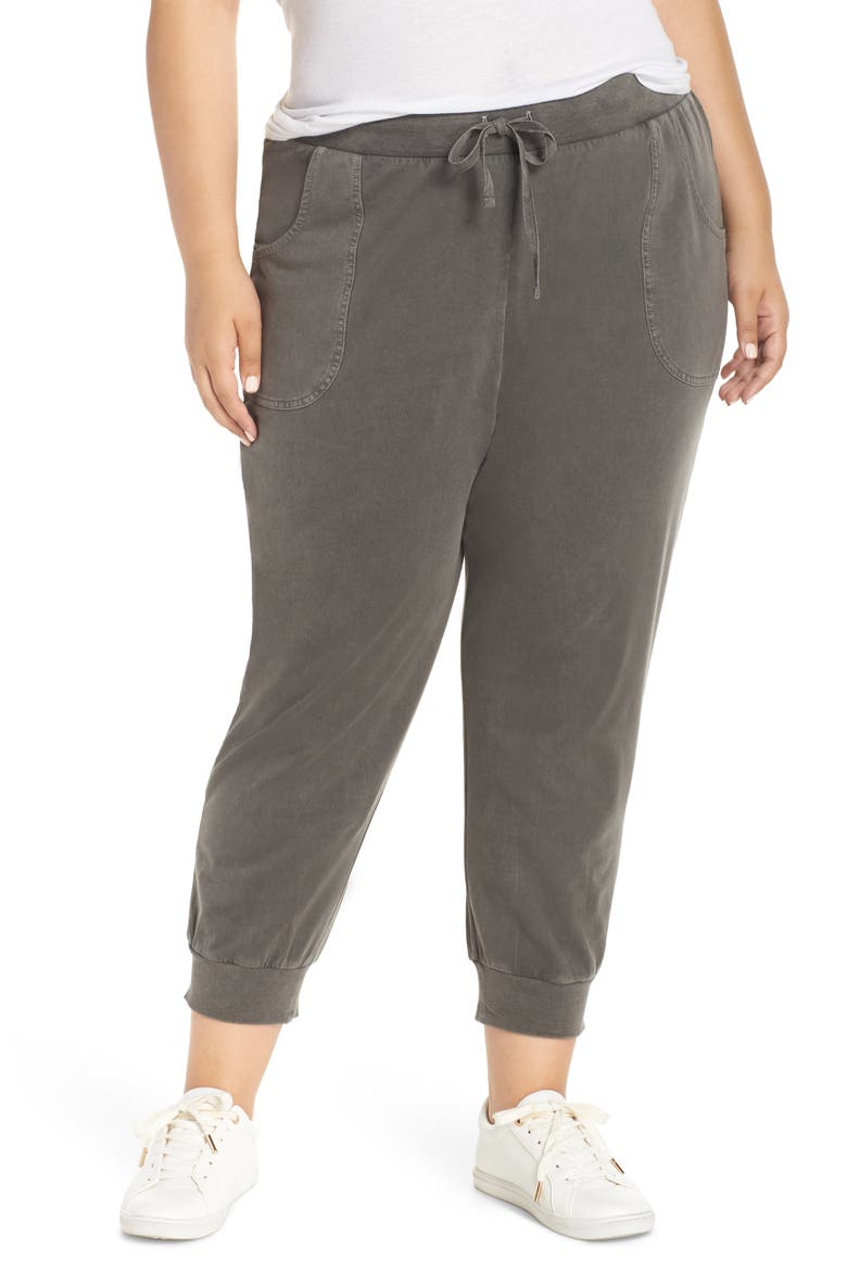 Crop Joggers, Alternate, color, BLACK