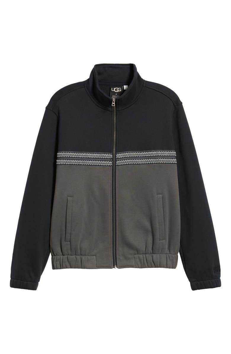 UGG<sup>®</sup> Tasman Track Jacket, Alternate, color, Tar