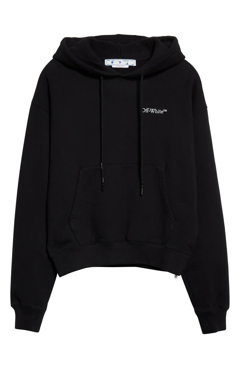 Off-White Men's Caravaggio Crowning Over Cotton Graphic Hoodie, Alternate, color, 