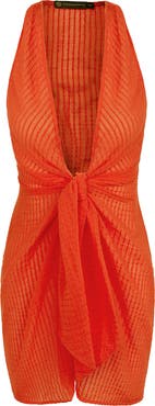 ViX Paula Hermanny Mita Cotton Cover-Up Minidress