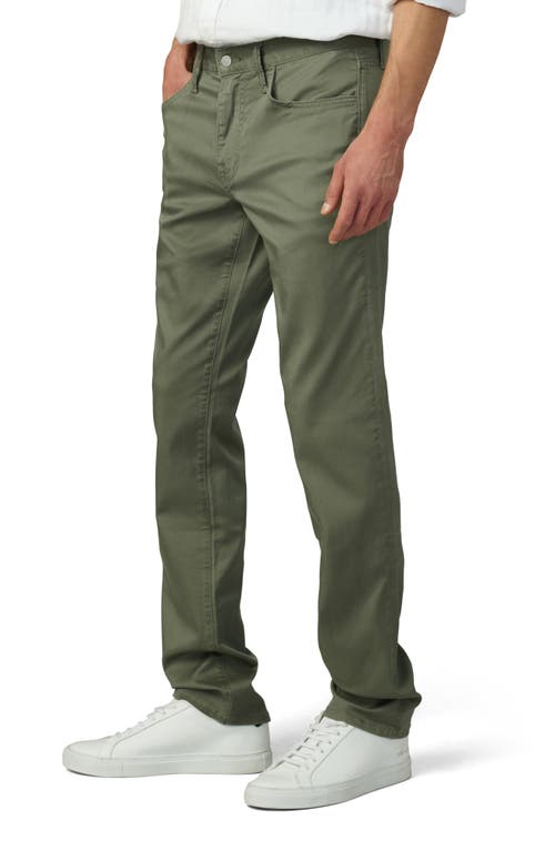 Joe's The Brixton Twill Chinos In Green