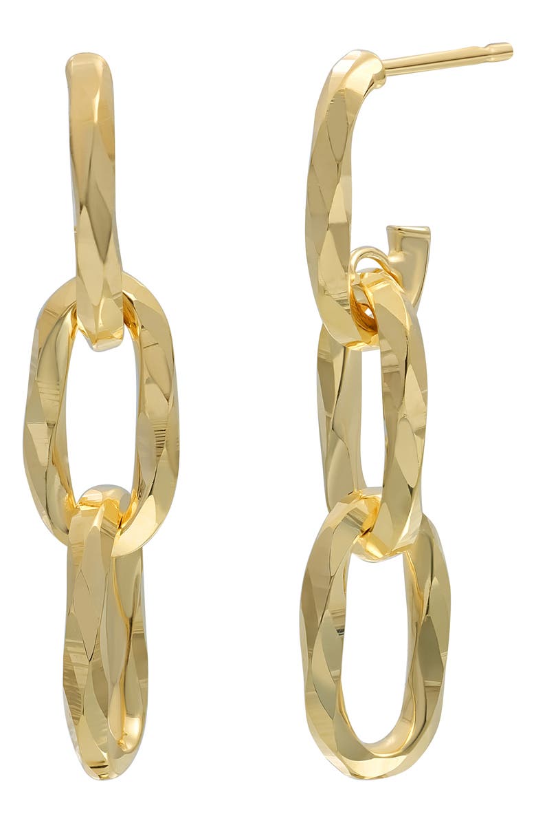 Bony Levy 14K Gold Chain Link Drop Earrings, Main, color, 