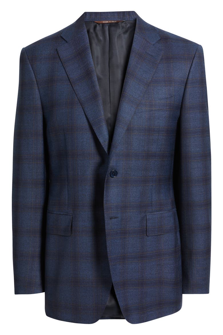 Siena Regular Fit Ombré Check Super 130s Wool Sport Coat video
