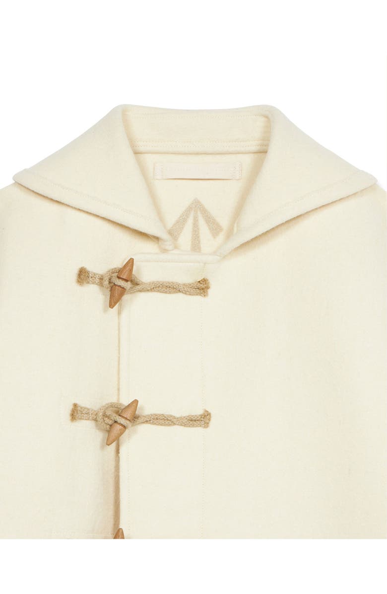 Fortela Duffle Virgin Wool Jacket, Alternate, color, Off White