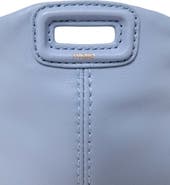 maje Miss M micro leather bag