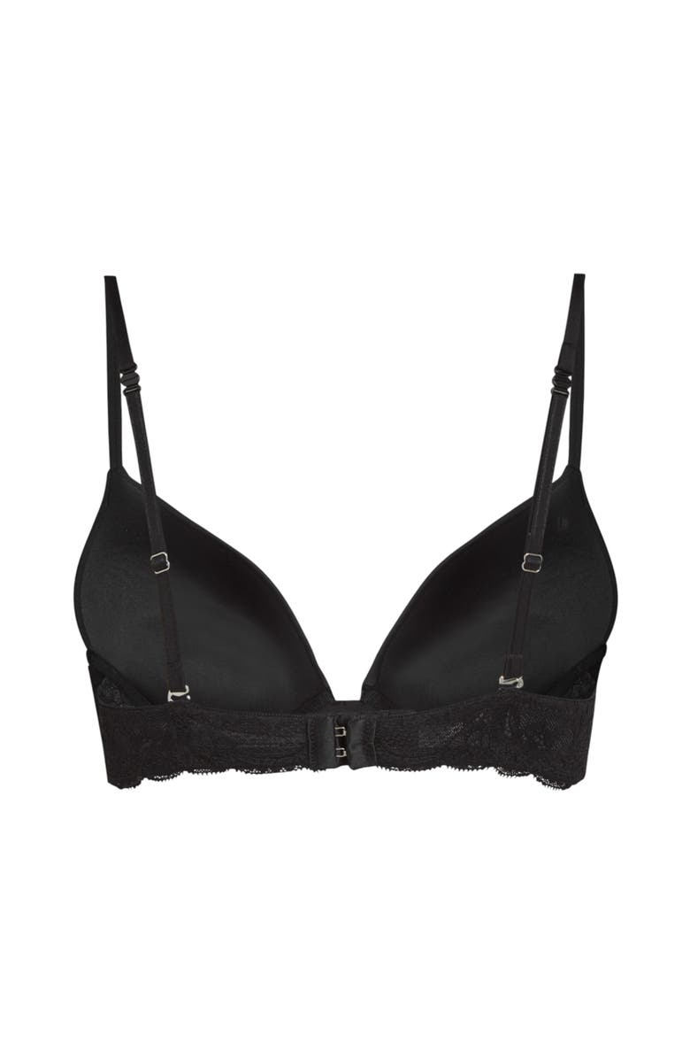 Hunkemöller Angie Padded Underwired Push-Up Bra, Alternate, color, Black