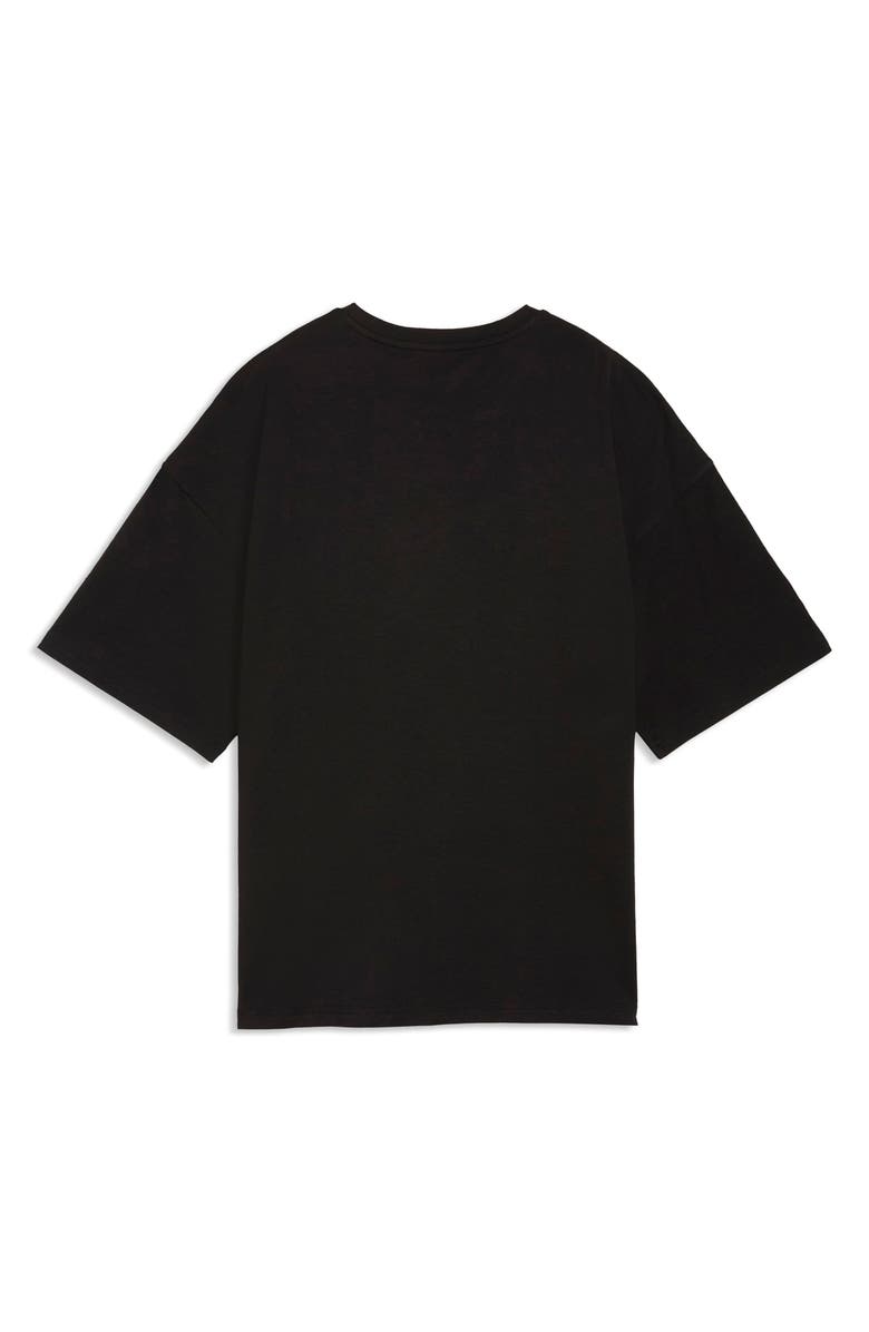 PUMA Essentials Bedazzled Rhinestone Embellished Cotton Graphic T-Shirt, Alternate, color,