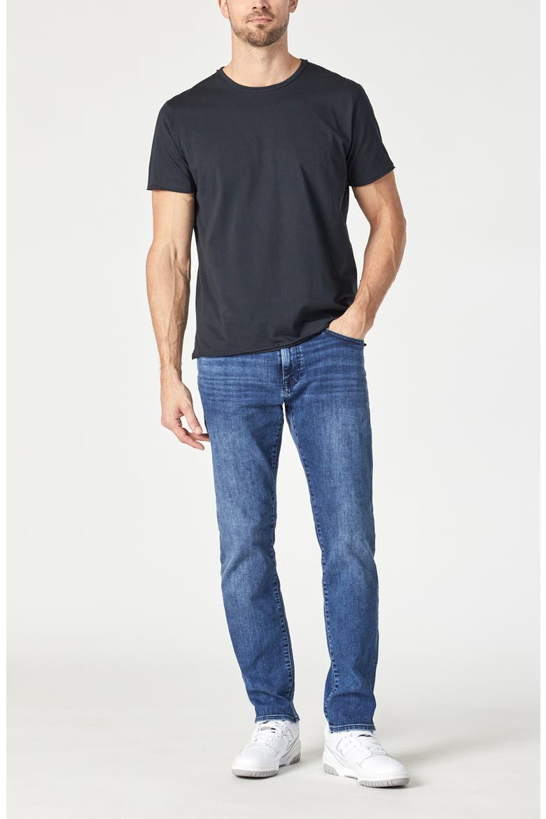 Raw Edge Cotton T-Shirt, Alternate, color, BLACK