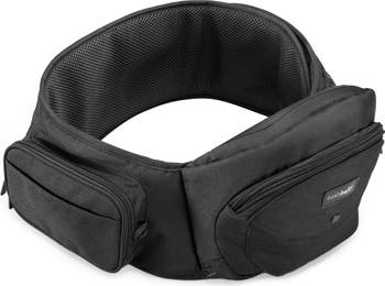 Tush Baby Infant Hip Seat Carrier Zip Pouch Mesh Solid 2024 Black