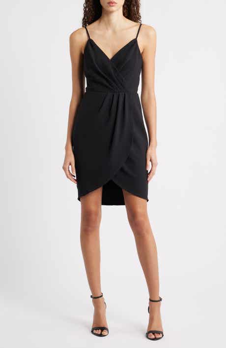Pleated Cocktail Dress