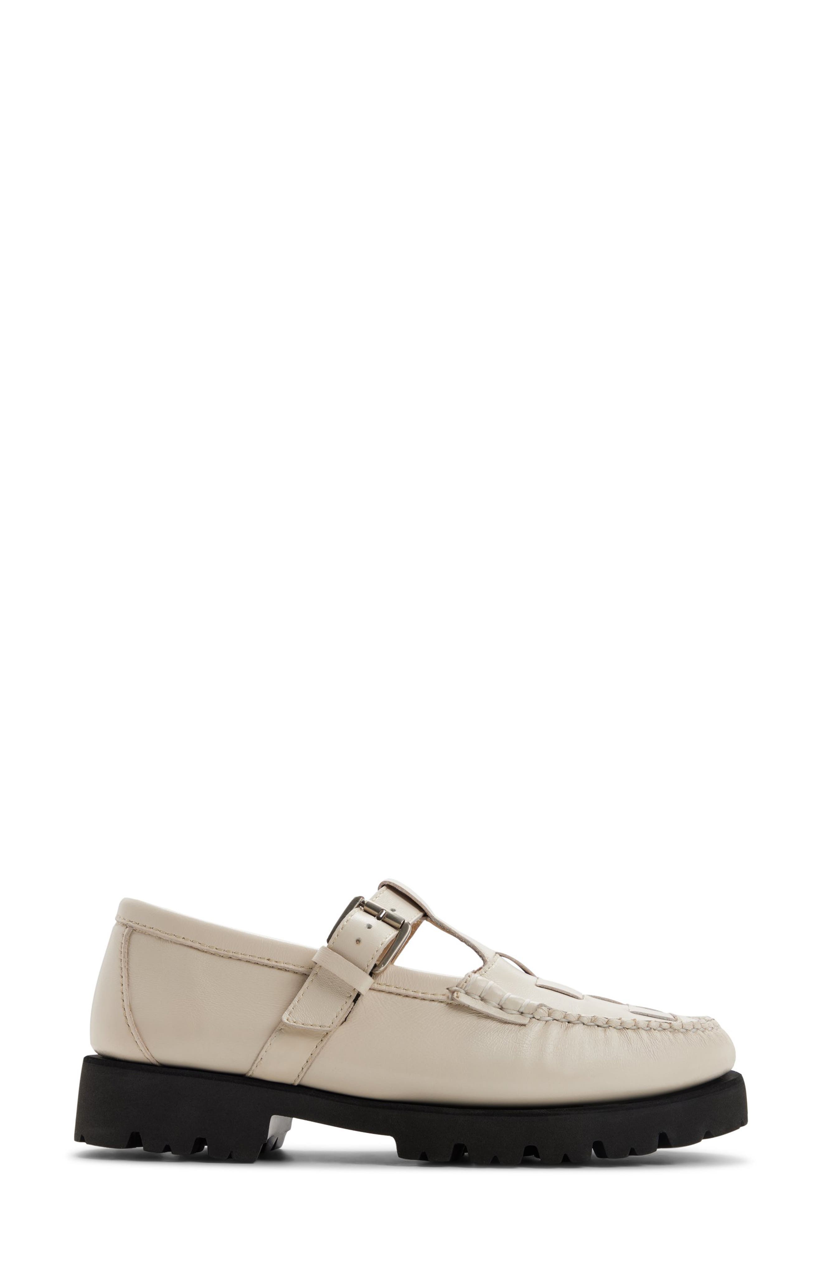 Fisherman Mary Jane Shoe, Alternate, color, CREAM