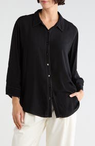 L'AGENCE Marlene Button-Up Shirt