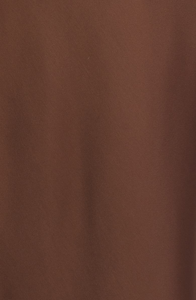 LoveShackFancy Calder Lace Trim Satin Midi Skirt, Alternate, color, 