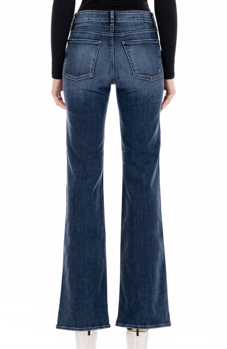 Fidelity Denim Katie High Rise Classic Flare Jeans, Alternate, color, St. Tropez