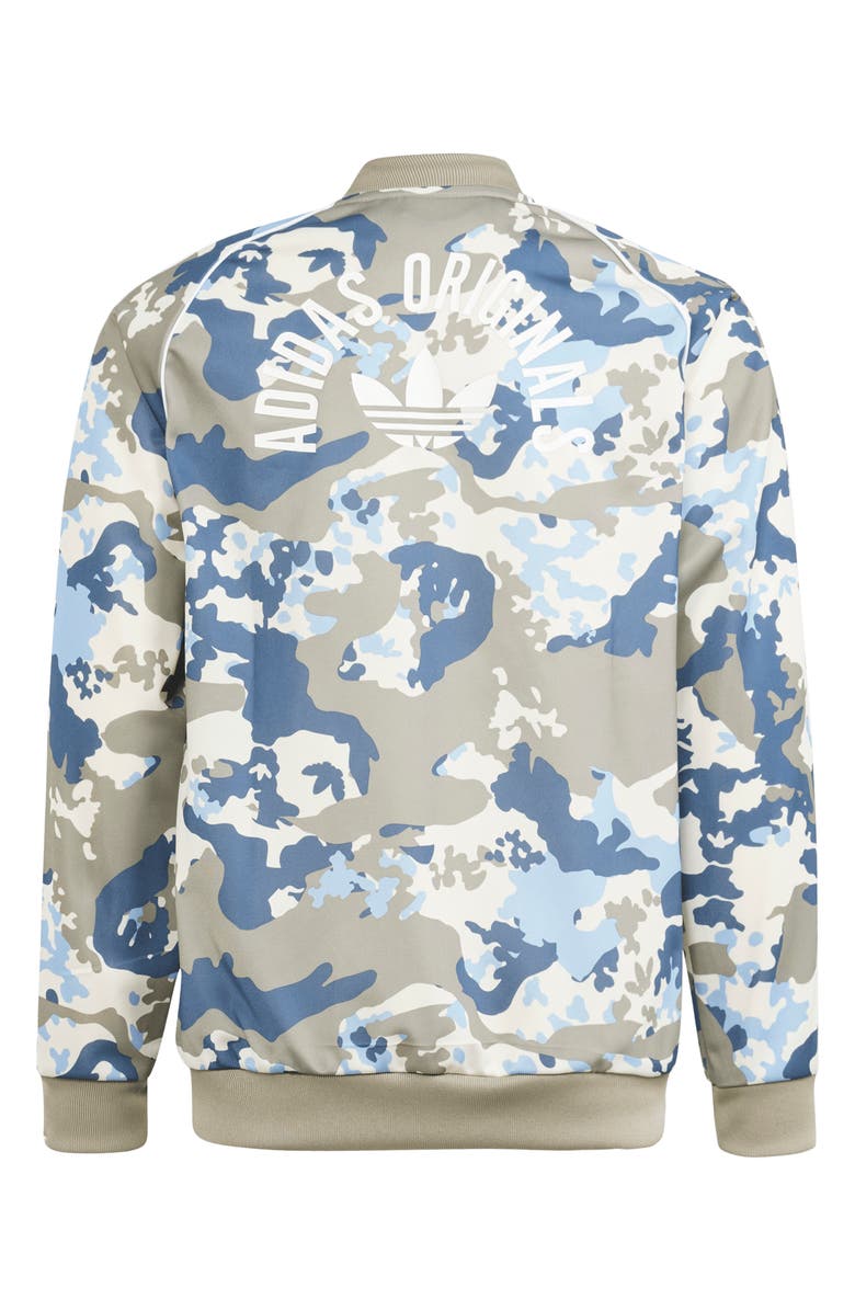 adidas Kids' Camo Superstar Track Jacket, Alternate, color, 