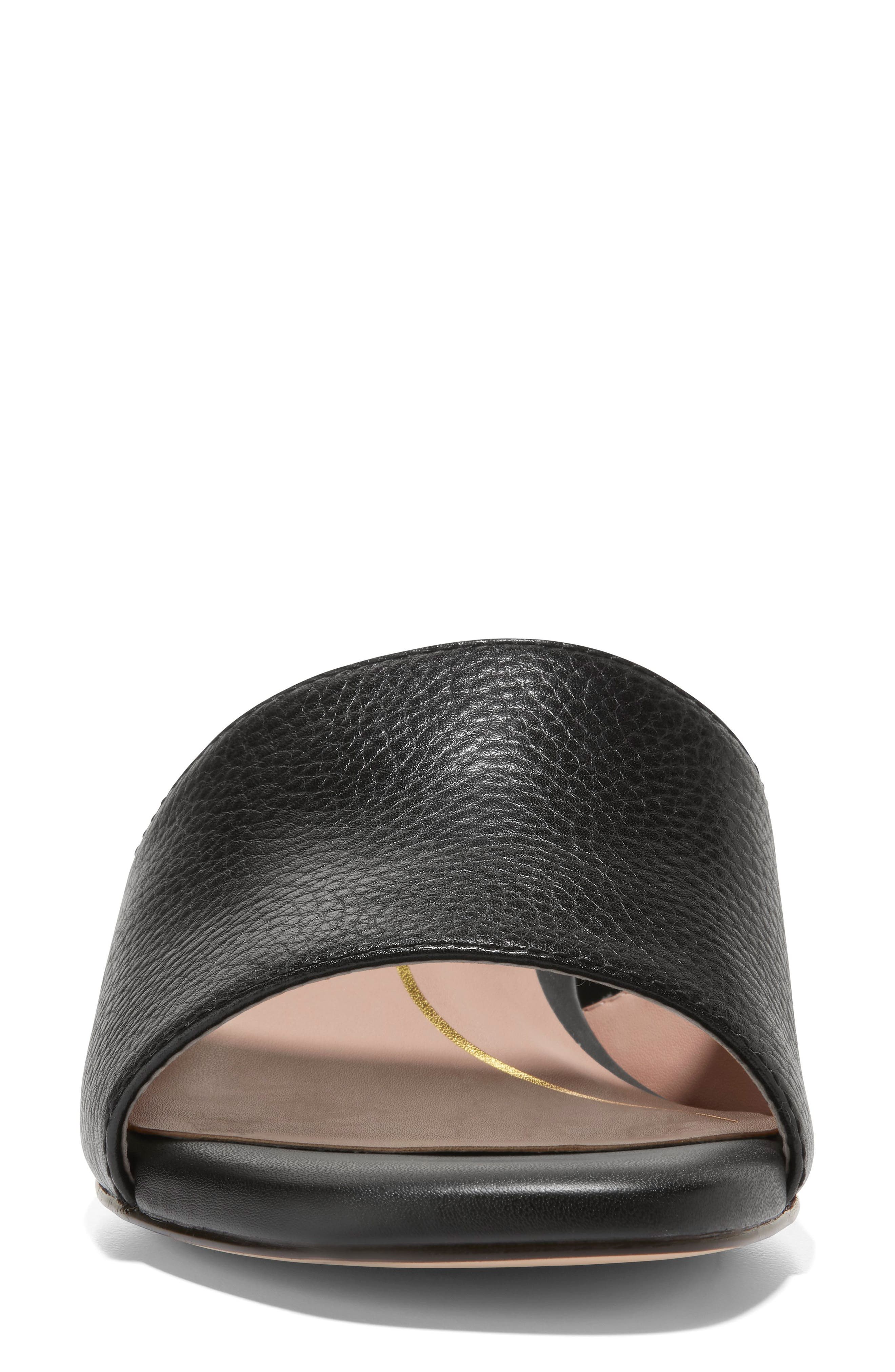 Cole Haan Calli Single Band Block Heel Slide Sandal, Alternate, color, 