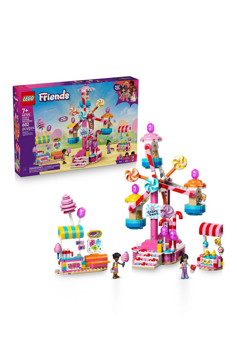 Candy/Cupcake Ferris Wheel Building Kit 602-Piece Set, Main, color, MULTI