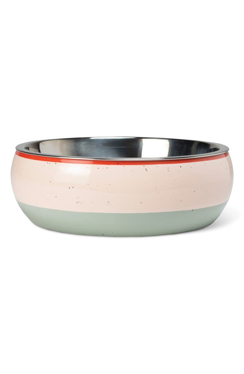 Fringe Studio Speckle Finish Small Pet Bowl, Main, color,