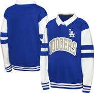 Outerstuff Youth Outerstuff Royal Los Angeles Dodgers Big League Fielder MVP Fashion Sweatshirt