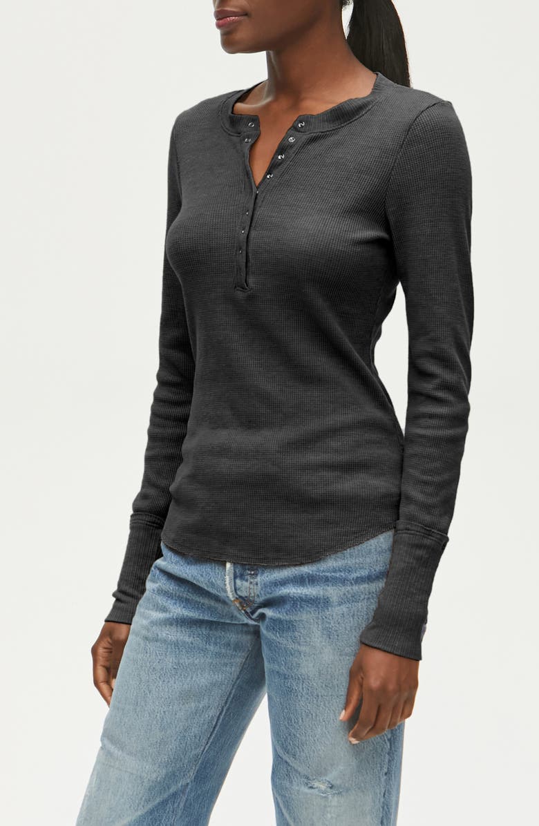 Michael Stars Regan Thermal Knit Henley, Alternate, color, 