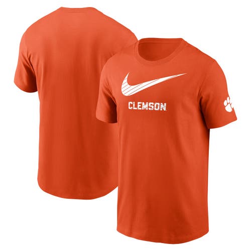 Nike Orange Clemson Tigers Campus Mascot T-shirt In Orange