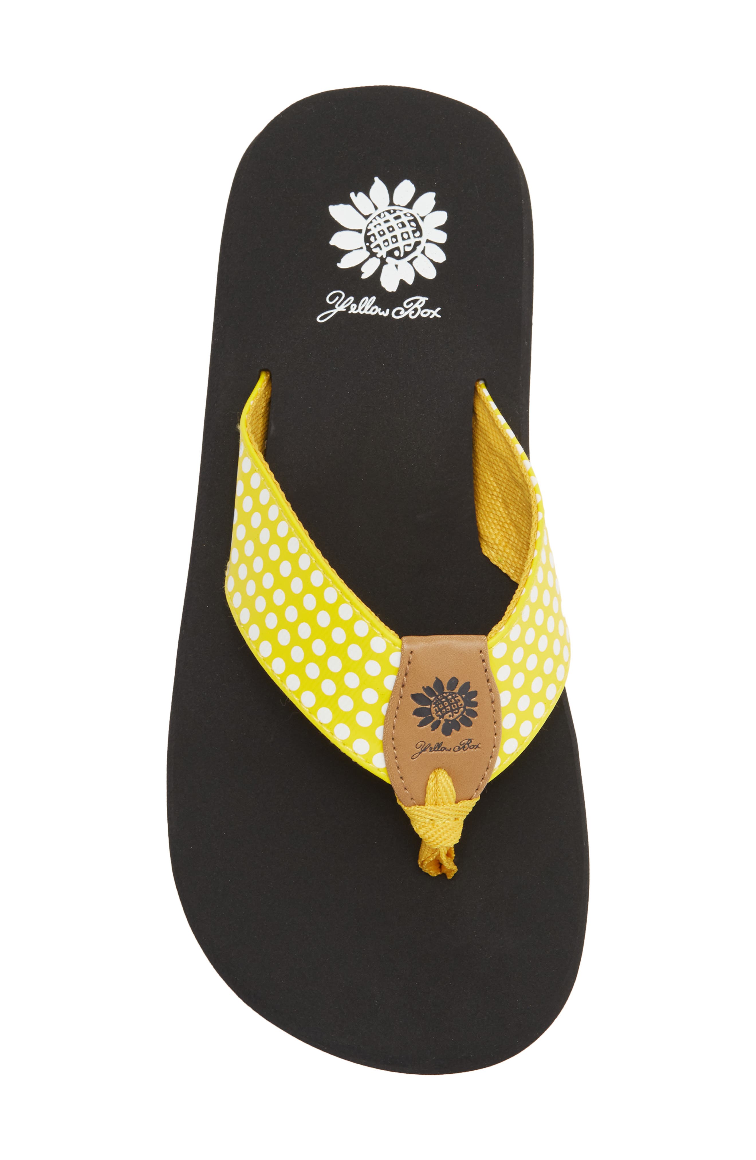 Fromy Flip Flop Sandal, Alternate, color, YELLOW