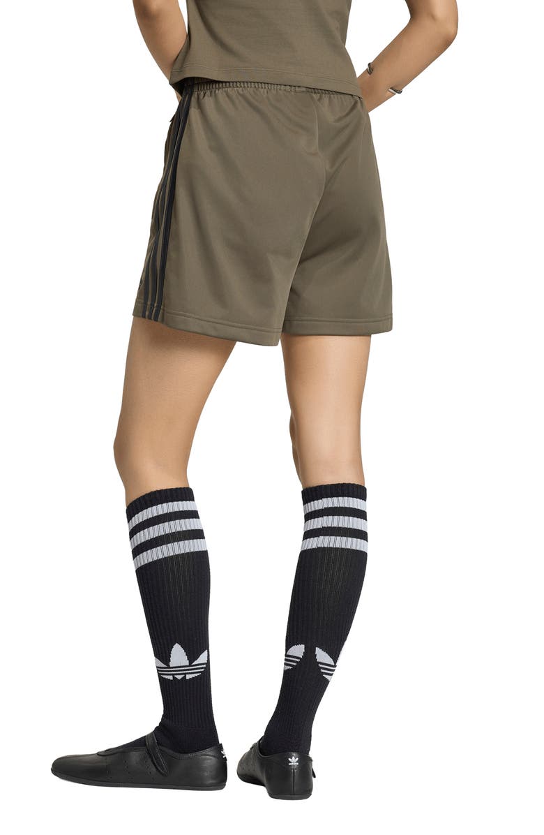 adidas Originals Pintuck Recycled Polyester Shorts, Alternate, color, Branch/ Utility Black