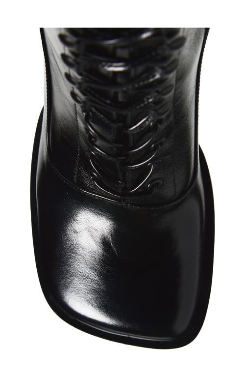 Jeffrey Campbell Fanning Knee High Boot In Black