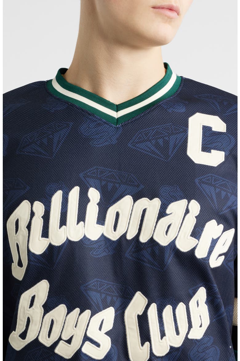 Celsius Jersey Knit Pullover, Alternate, color, NAVY BLAZER