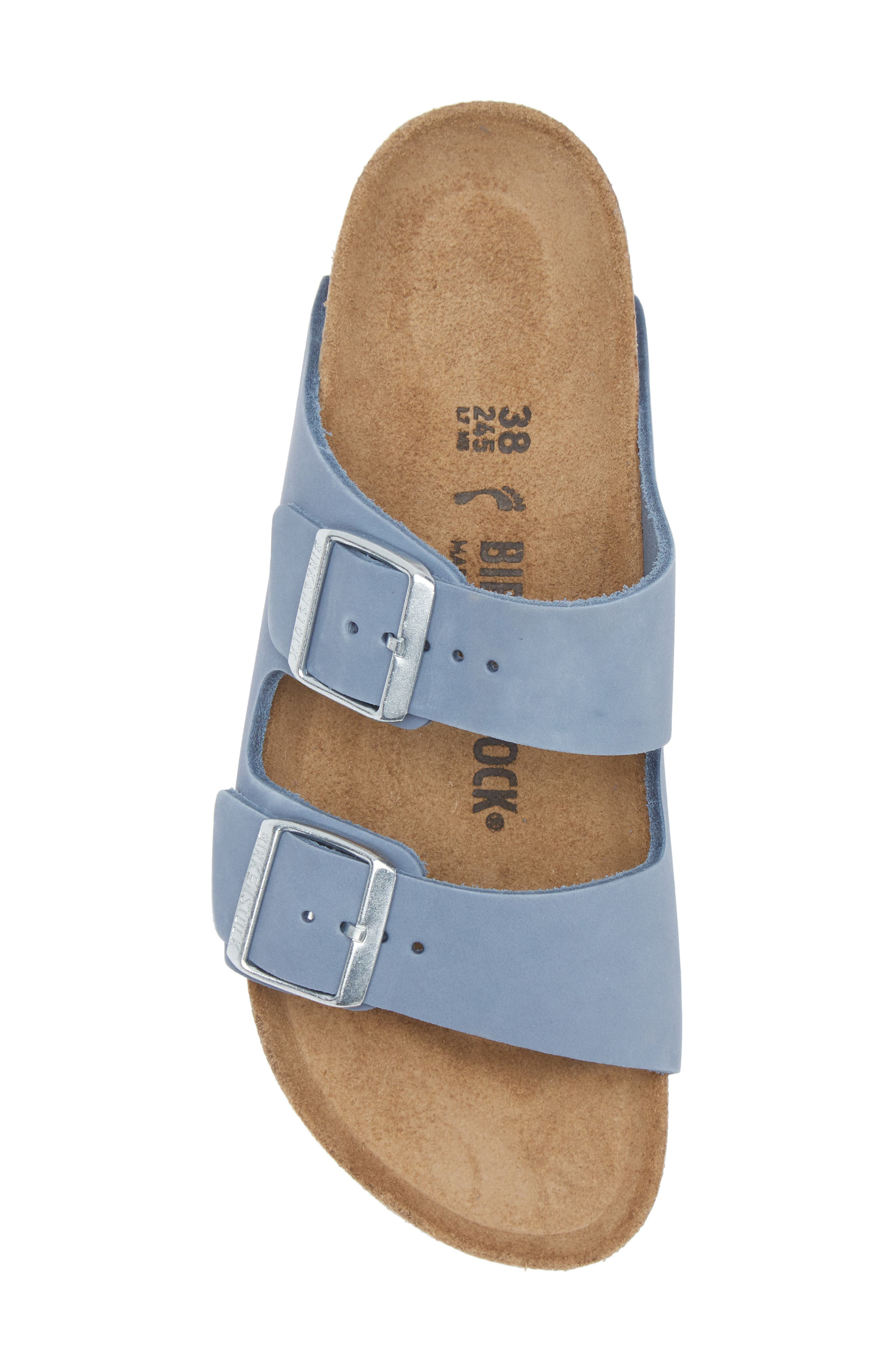Birkenstock Arizona Sandal, Alternate, color, Stone Blue
