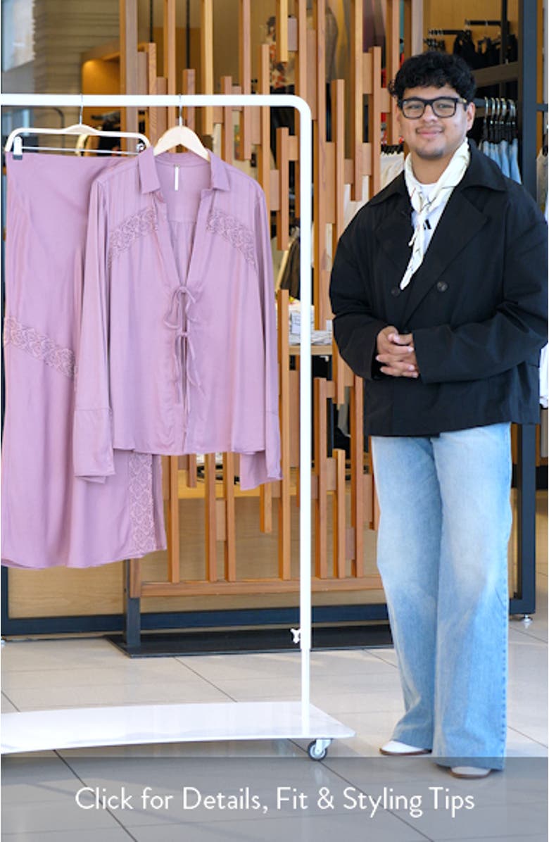 Lucia Tie Top & Maxi Skirt Set, sales video thumbnail