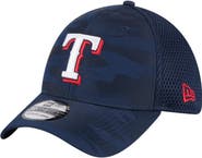 New Era Men's New Era Navy Texas Rangers Subtle Camo 39THIRTY Flex Hat