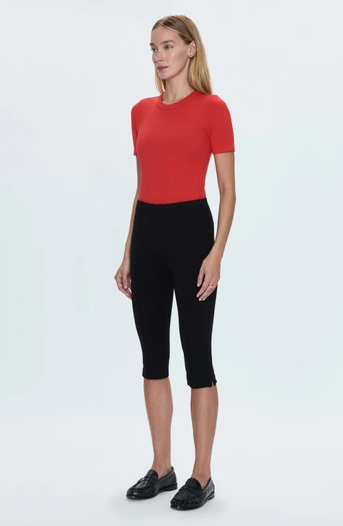 Shop Pistola Camille Ponte Capri Pants In Night Out