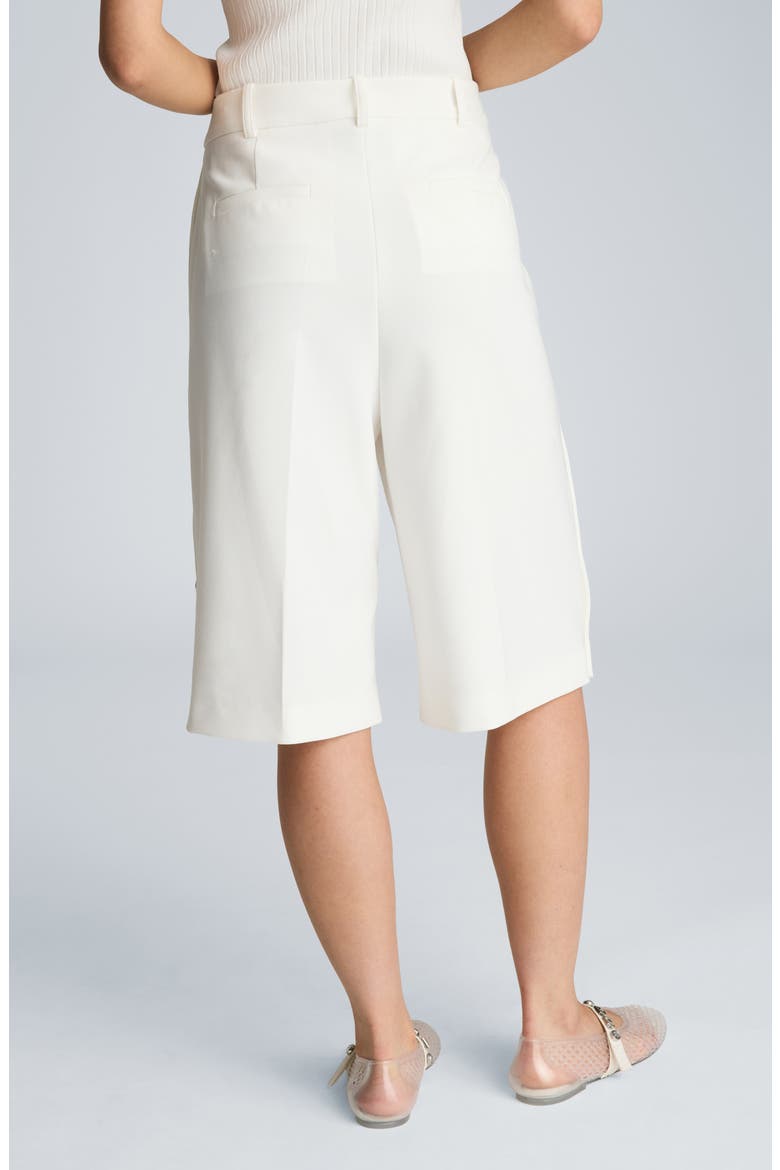 High Rise Long Shorts, Alternate, color, PURE WHITE