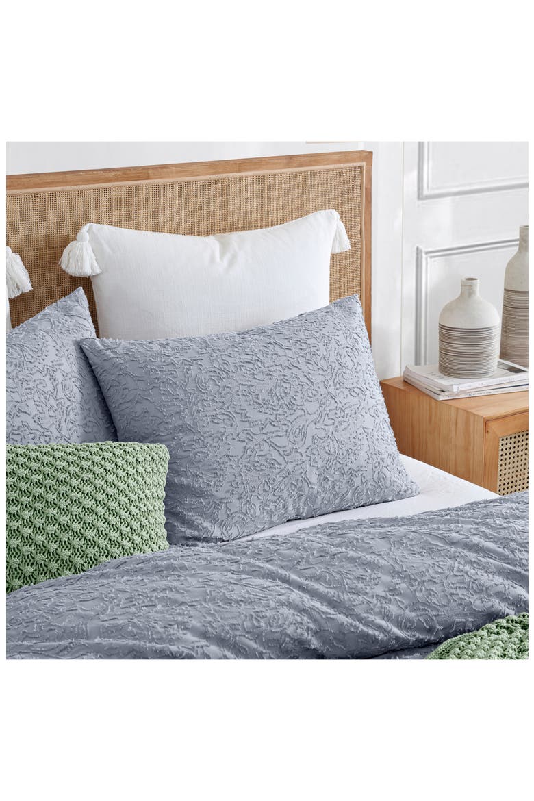 Floral Cutwork Comforter & Shams Set, Alternate, color, LILAC