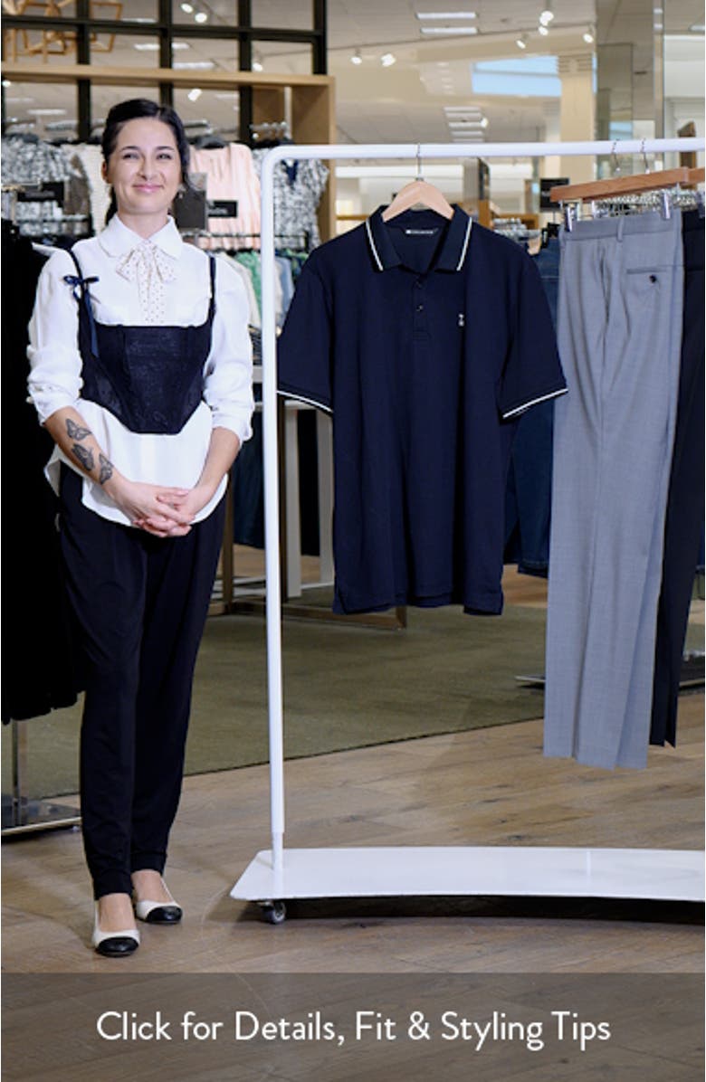 Happier Hour Tipped Cotton Polo, sales video thumbnail