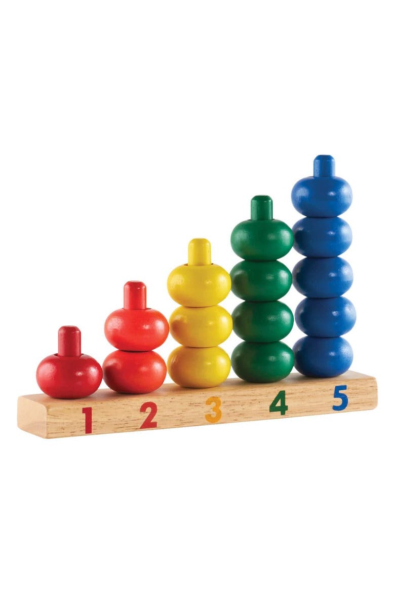 1 to 5 Ring Counter, Alternate, color, Multicolor
